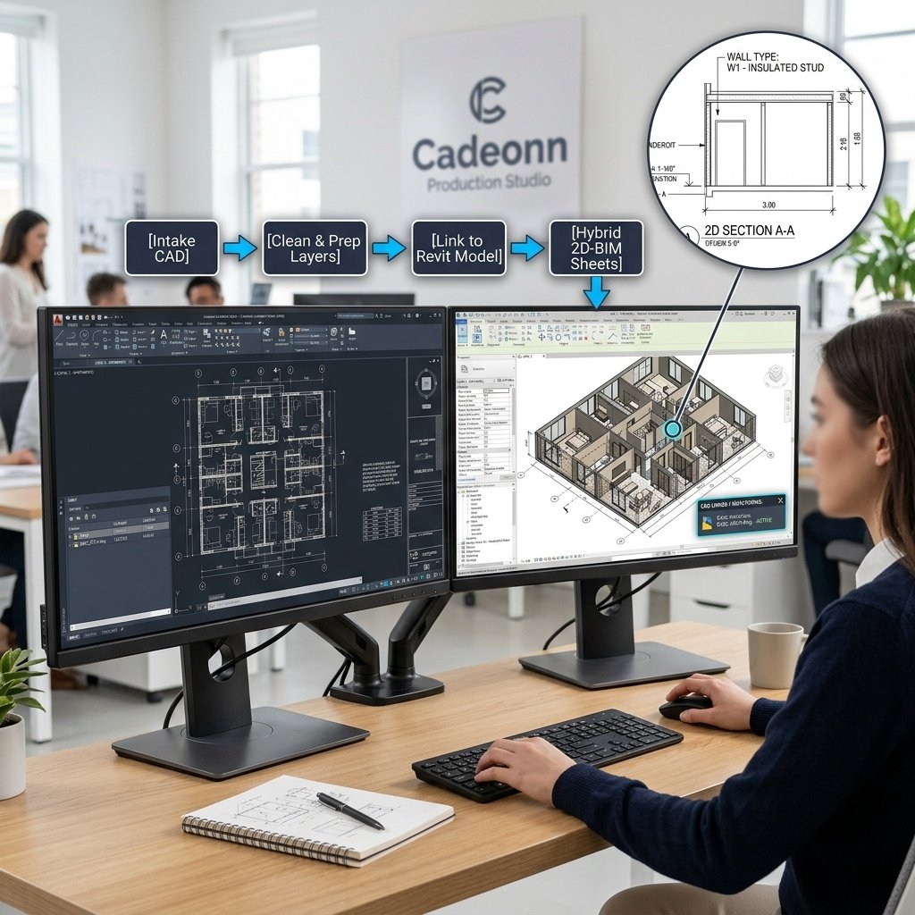 Transition from 2D CAD to BIM