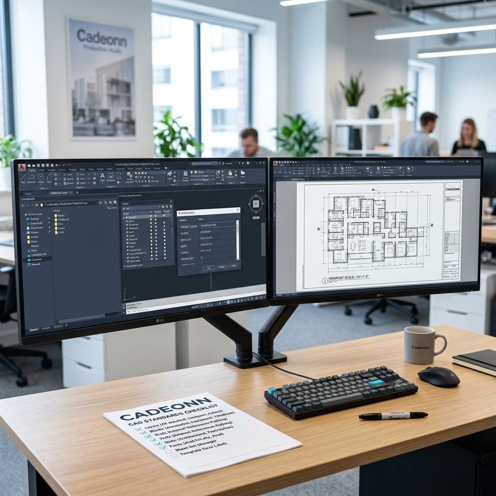 CAD template file structure